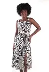 Vestido Dwz Mid com Abertura