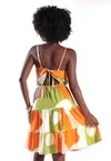 Vestido Dwz Curto com Amarracao nas Costas