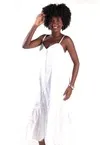 Vestido Dwz Laise com Bojo e Lastex nas Costas
