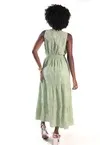 Vestido Dwz Mid Laise sem Mangas