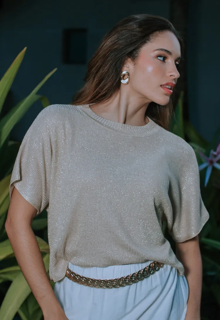 Blusa Dwz Lurex