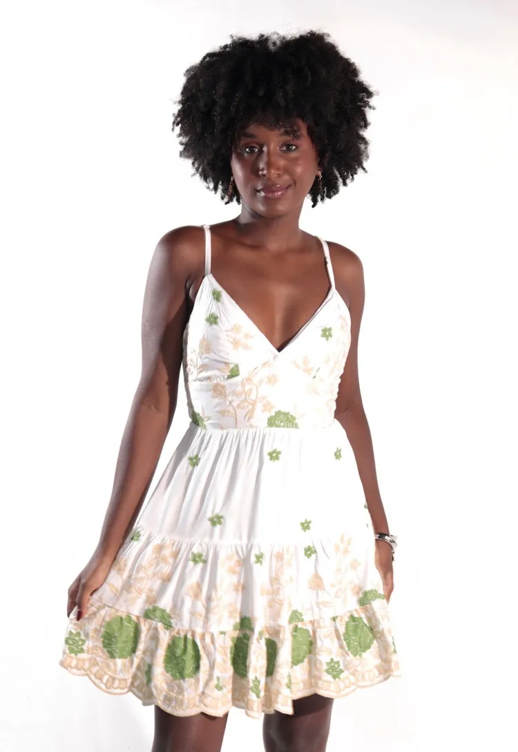 Vestido Dwz Curto Amarracao