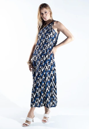 Vestido Dwz Longo Estampado