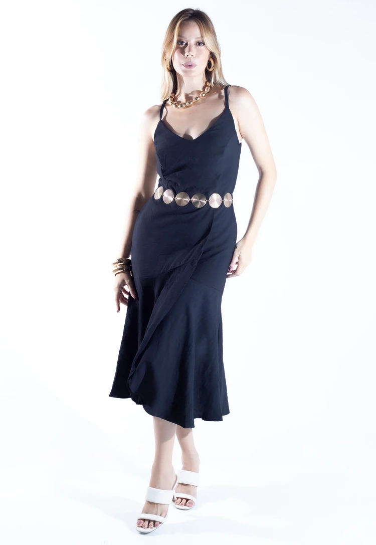 Vestido Dwz Mid Liso