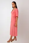 Vestido Dwz Xadrez com Lastex