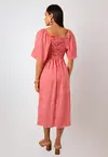 Vestido Dwz Xadrez com Lastex