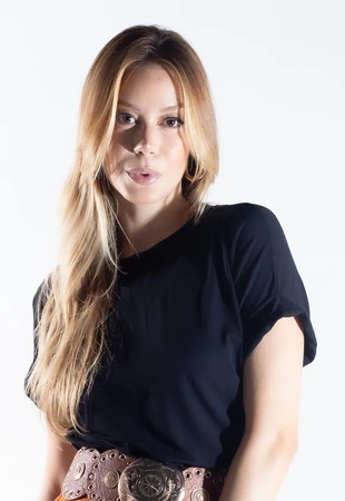 Blusa Dwz Lisa Manga Dobrada