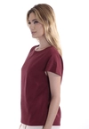 Blusa Dwz Manga Curta de Linho
