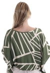 Blusa Dwz Lateral Aberta com Botoes