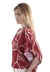 Blusa Dwz Lateral Aberta com Botoes