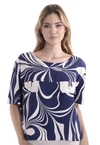 Blusa Dwz Manga Curta com Bolso
