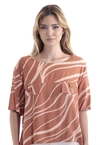 Blusa Dwz Manga Curta com Bolso