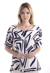 Blusa Dwz Estampada Manga Princesa