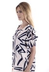 Blusa Dwz Estampada Manga Princesa