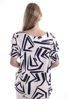Blusa Dwz Estampada Manga Princesa