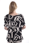 Blusa Dwz Estampada Manga Princesa