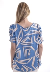 Blusa Dwz Estampada Manga Princesa