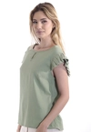 Blusa Dwz de Linho Manga com Pregas