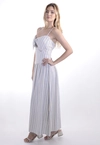 Vestido Dwz Mid com Listrado