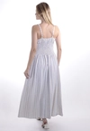 Vestido Dwz Mid com Listrado