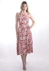 Vestido Dwz Mid Estampado