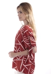 Blusa Dwz Manga Amarracao