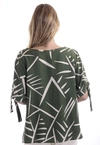 Blusa Dwz Manga Amarracao