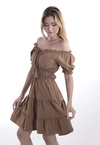 Vestido Dwz Ombro a Ombro Liso
