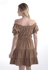 Vestido Dwz Ombro a Ombro Liso