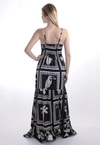 Vestido Dwz Estampado Longo