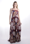 Vestido Dwz Estampado Longo