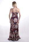 Vestido Dwz Estampado Longo