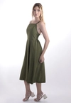 Vestido Dwz Mid com Alcas