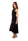 Vestido Dwz Transpassado Franzido