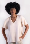 Blusa Dwz Manga Ampla Xadrez