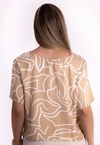 Blusa Dwz Estampada com Detalhe Vazado