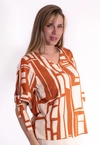 Blusa Dwz Estampada com Amarracao