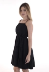 Vestido Dwz Curto com Alcas Regulaveis Liso