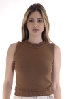 Regata Dwz Tricot Trancado na Gola