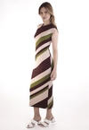Vestido Dwz Mid Estampado Canelado
