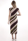 Vestido Dwz Mid Estampado Canelado