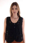 Colete Dwz Tricot Geometrico