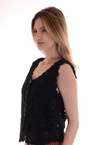 Colete Dwz Tricot Geometrico