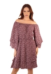 Vestido Dwz Ombro a Ombro Estampado