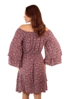 Vestido Dwz Ombro a Ombro Estampado