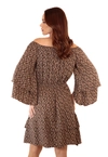 Vestido Dwz Ombro a Ombro Estampado