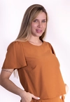 Blusa Dwz Manga Curta Lisa