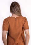 Blusa Dwz Manga Curta Lisa