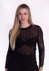 Blusa Dwz Manga Longa