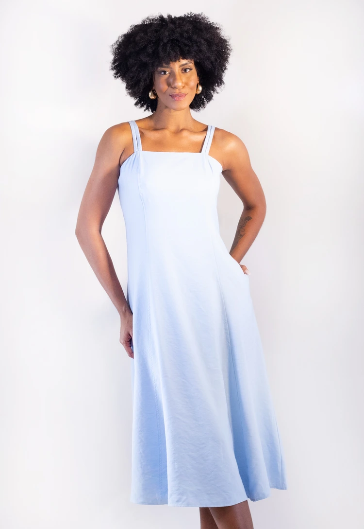 Vestido Dwz Alca Dupla